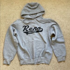 Gray Reno Nevada Hoodie